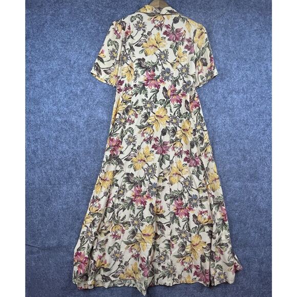 Vintage David Dart Dress Small Peasant Cottage Farm Country Secretary Prairie - Picture 2 of 6